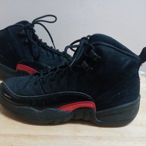 Nike Air Jordan 12 Retro GG Rush Black Pink Sneaker Shoes GS Size 6Y 510815-006